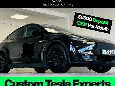 Used Tesla Model Y Long Range AWD 378 kW (514 HP) 2022 Black SUV