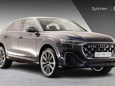 Blue New 2025 Audi Q8 S-Line SUV | £58,750