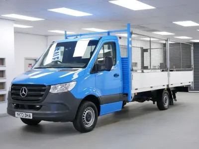 Używany Mercedes Sprinter 150 KM (110 kW) 2024 Niebieski Van