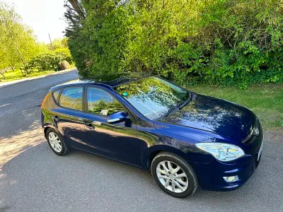Used Hyundai i30 SE 109 HP (80 kW) 2009 Blue Hatchback
