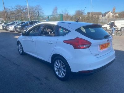 Used Ford Focus Titanium 2015 White Hatchback
