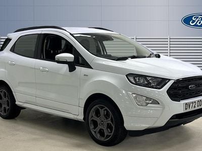 White Used 2022 Ford Ecosport ST-Line SUV | £11,421 (Good price)