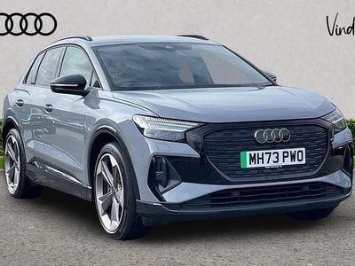 Used Audi Q4 e-tron Black Edition 150 kW (204 HP) 2024 Grey SUV