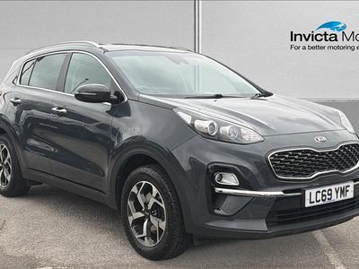 Used Kia Sportage 130 HP (95 kW) 2019 Grey SUV