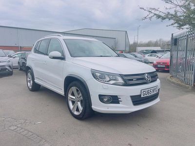 Used VW Tiguan R-line 184 HP (135 kW) 2015 White SUV