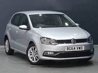 Used VW Polo SE 90 HP (66 kW) 2014 Silver Hatchback
