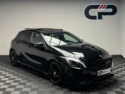 Used Mercedes A200 AMG Line Premium Plus 2017 Black Hatchback