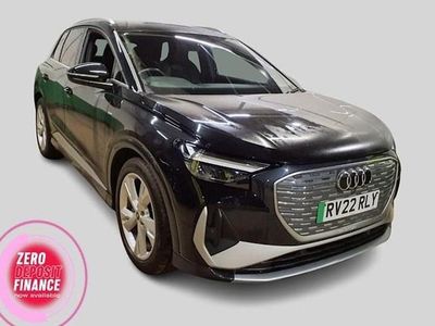Used Audi Q4 e-tron S-Line 125 kW (170 HP) 2022 Black SUV