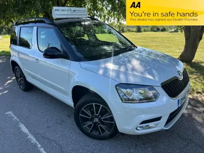 Used Skoda Yeti Elegance 105 HP (77 kW) 2014 White SUV