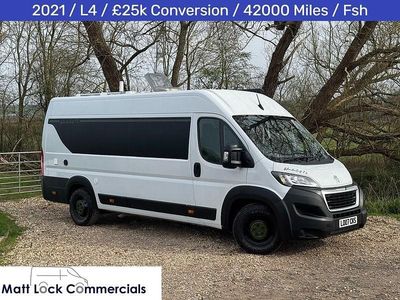 Used Peugeot Boxer 140 HP (102 kW) 2021 White Van