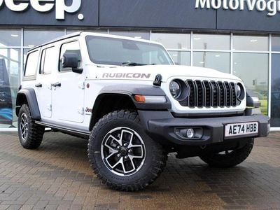 Used Jeep Wrangler Rubicon 272 HP (200 kW) 2024 White SUV