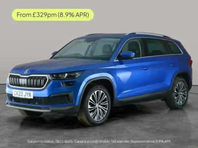 Used Skoda Kodiaq SE L Executive 150 HP (110 kW) 2023 Blue SUV