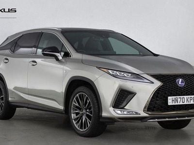 Used Lexus RX450h Sport Line 2020 Silver SUV