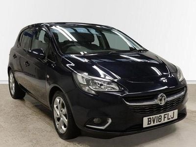Blue Used 2018 Vauxhall Corsa SRi Hatchback | £6,750 (Fair price)