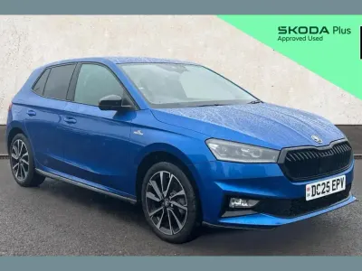 Used Skoda Fabia Monte Carlo 113 HP (83 kW) 2025 Blue Hatchback