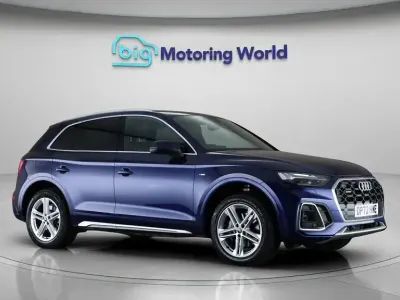 Used Audi Q5 S-Line 265 HP (194 kW) 2022 Blue SUV