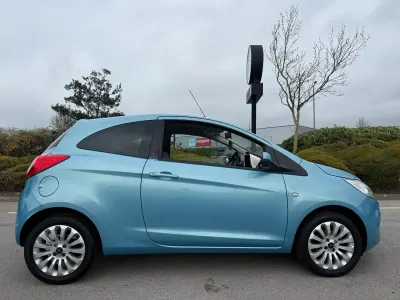Begagnad Ford Ka Zetec 69 HK (50 kW) 2014 Blå Halvkombi