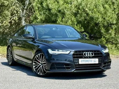 Used Audi A6 Black Edition 190 HP (139 kW) 2018 Blue Sedan