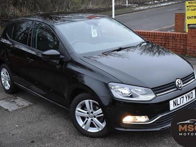 Black Used 2017 VW Polo Edition Hatchback | £9,495 (Fair price)