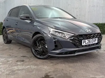 New Hyundai i20 Blackline 90 HP (66 kW) 2026 Grey Hatchback
