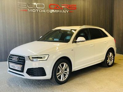White Used 2015 Audi Q3 S-Line SUV | £9,495 (Fair price)