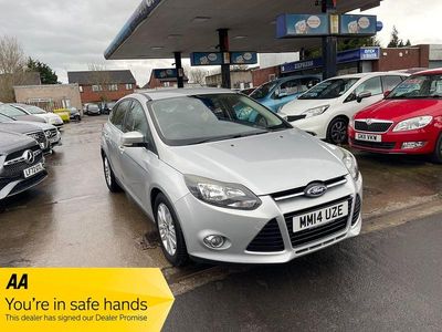Used Ford Focus Titanium 125 HP (91 kW) 2014 Silver Hatchback