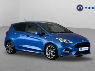 Used Ford Fiesta ST-Line 95 HP (69 kW) 2020 Blue Hatchback