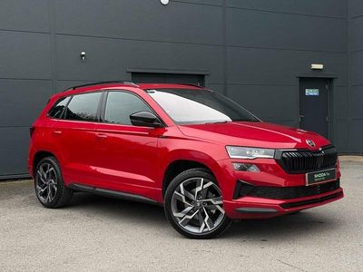 New Skoda Karoq SportLine 116 HP (85 kW) 2025 Red SUV