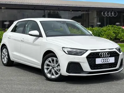 New Audi A1 Sportback Sport 2026 White Hatchback