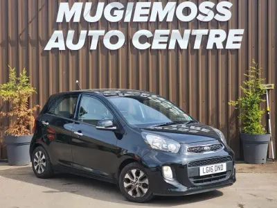 Used Kia Picanto 66 HP (48 kW) 2016 Black Hatchback