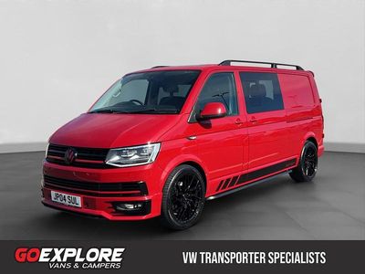 Begagnad VW Transporter Highline 150 HK (110 kW) 2016 Röd Van