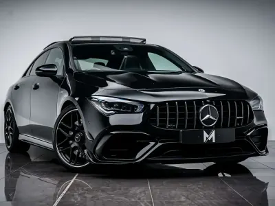Used Mercedes CLA45 AMG AMG 421 HP (309 kW) 2023 Black Coupe