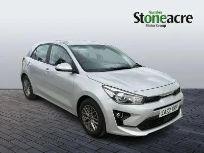 Used Kia Rio 84 HP (61 kW) 2022 Silver Hatchback