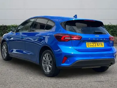 Used Ford Focus Titanium 2023 Blue Hatchback