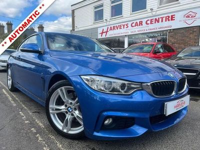 Used BMW 428 M Sport 245 HP (180 kW) 2016 Blue Coupe