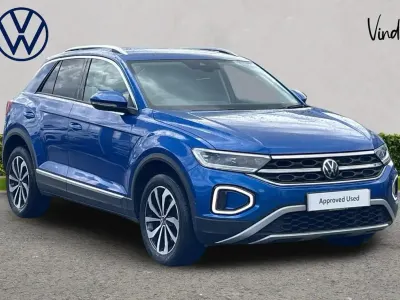 Used VW T-Roc Style 150 HP (110 kW) 2022 Blue SUV