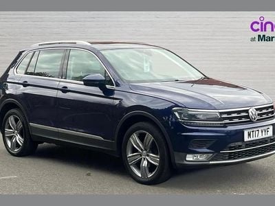 Używany VW Tiguan SEL 150 KM (110 kW) 2017 Niebieski SUV