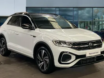 New VW T-Roc R-line 150 HP (110 kW) 2026 Pure white / black SUV