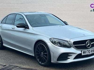 Silver Used 2020 Mercedes C220 AMG Line Premium Sedan | £18,321 (Fair price)