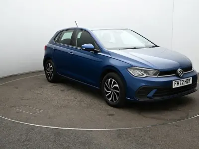 Begagnad VW Polo S 80 HK (58 kW) 2023 Blå Halvkombi