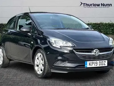 Used Vauxhall Corsa S 90 HP (66 kW) 2019 Black Hatchback