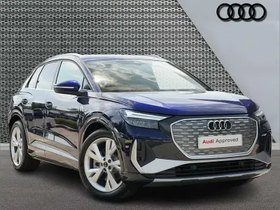 New Audi Q4 e-tron S-Line 206 kW (281 HP) 2026 Blue SUV
