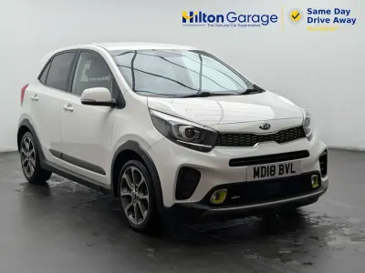 Used Kia Picanto X-Line 84 HP (61 kW) 2018 White Hatchback