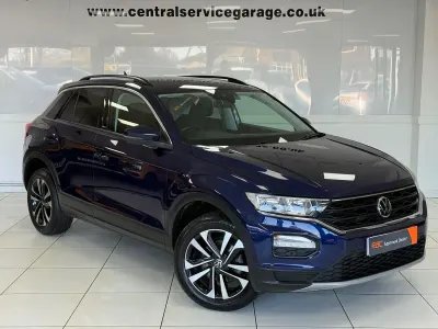 Used VW T-Roc United 150 HP (110 kW) 2021 Blue SUV