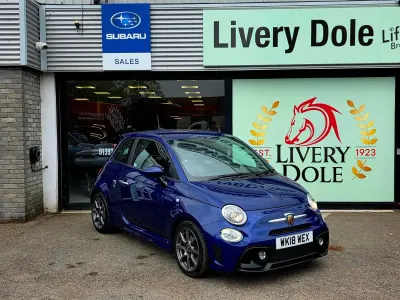 Used Abarth 595 145 HP (106 kW) 2018 Blue Hatchback