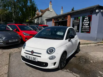 Używany Fiat 500 2021 Biały Hatchback