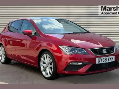 Used Seat Leon FR Sport 128 HP (94 kW) 2018 Red Hatchback