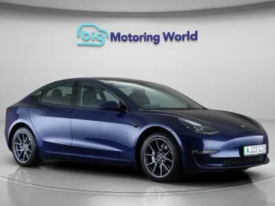 Used Tesla Model 3 Long Range AWD 366 kW (498 HP) 2022 Blue Sedan