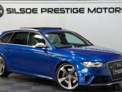 Used Audi RS4 Comfort 450 HP (330 kW) 2013 Blue Estate