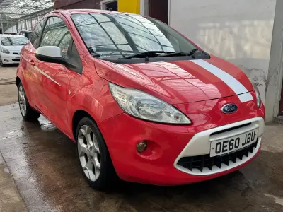 Used Ford Ka 69 HP (50 kW) 2011 Red Hatchback